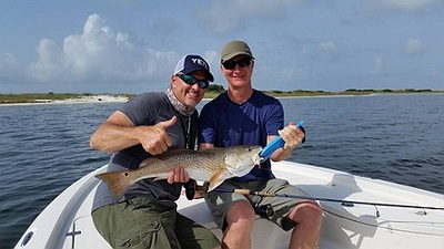 Slot Reds are found on the flats