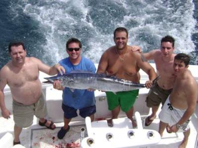 Nice wahoo caught sportfishing in Fort Lauderdale