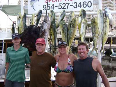 Awesome day of fishing in Ft Lauderdale