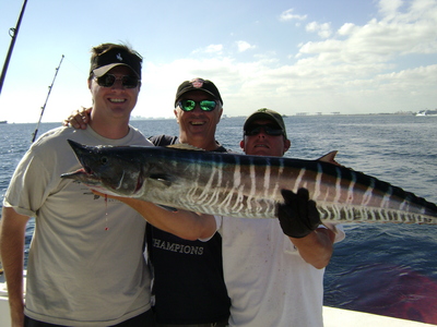 Wahoo just caught in Ft Lauderdale