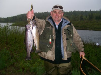 2008 trout on the Cains River