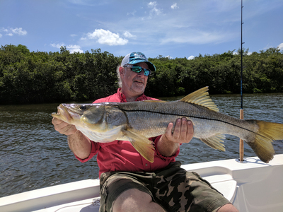 Brian with a monster Snook