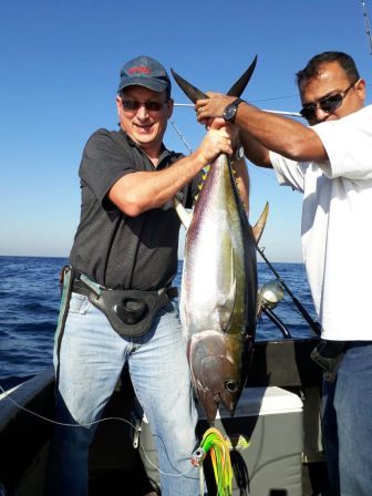 Durban Yellowfin Tuna with Blue Water Charters