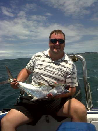 Queen Mackerel off Durban