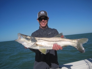 27.5-inch snook released due to being 1/2 inch short of legal