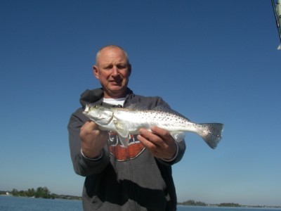 Don with a Trout caught on Fly