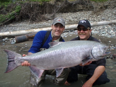 Skeena River 50-pounder - photo Gill McKean