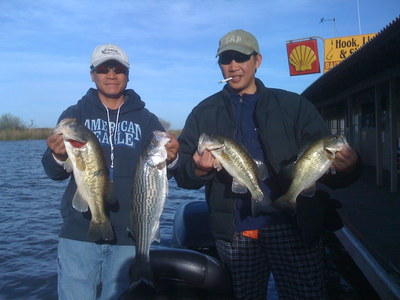 A few nice largemouth bass at the California Delta