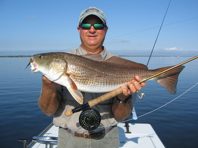 First Fly caught Redfish!