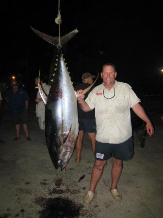 71Kg (156lb) Yellowfin Tuna