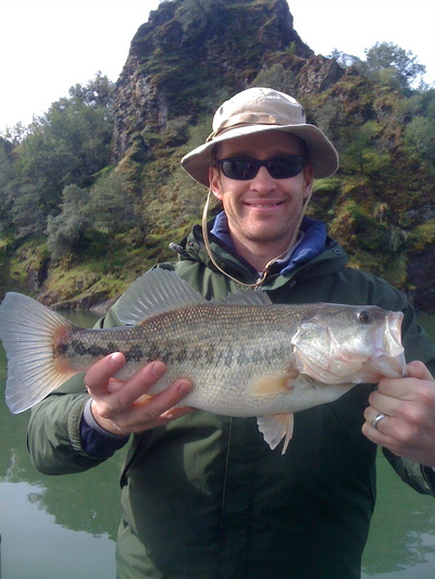 Bass Fishing at Lake Sonoma in Northern California