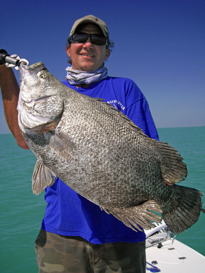 Charter Client Lou and a Huge Tripletail