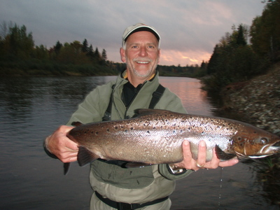 Fall fishing on the Cains River, Guide was Gary Colford not in the picture.