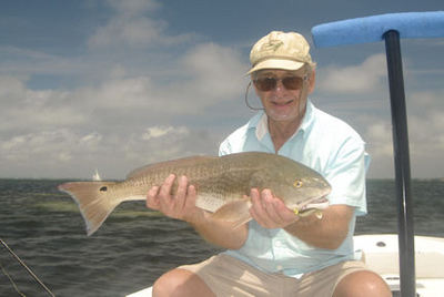 Wes Demmon's Sarasota Bay CAL jig red caught with Capt. Rick Grassett.