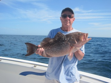 30-inch red grouper, on of 5 caught that day