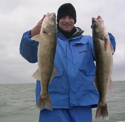 Lake Erie walleye fishing will put a smile on your face too!