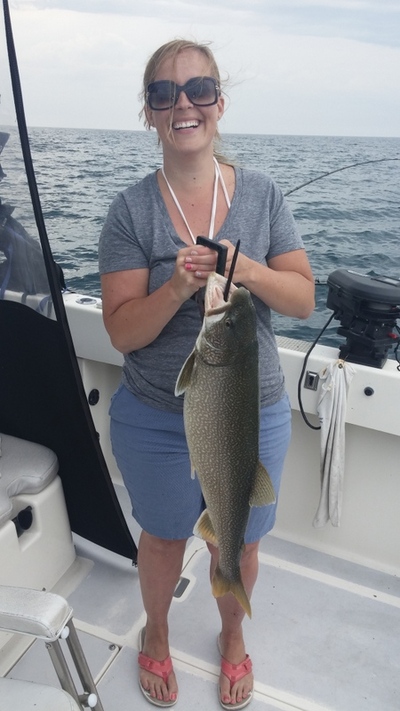 First Lake Trout