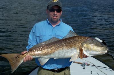 Doug witha nice 25 pound redfish!