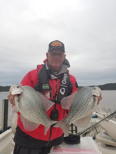 Capt Rocky with some Clark's Hill Slabs