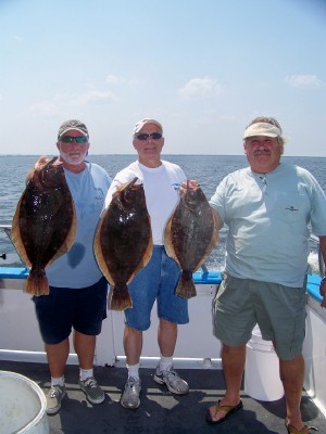 First, Second and Third Place fish.