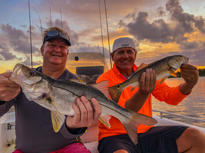 Snook and redfish