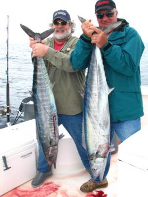 Dan Fouts and Father in law with a couple of hoos.