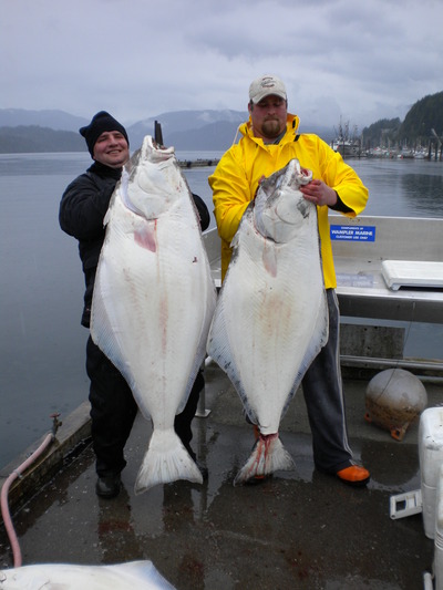 Walk softly and carry a Big Halibut