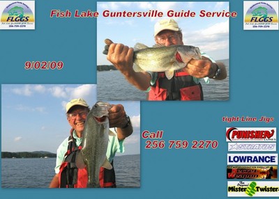 Lake Guntersville Fishing Report - September 4, 2009