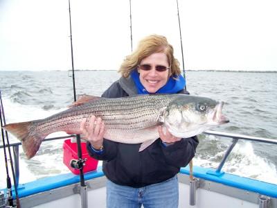 Lori Berwick/First Mothers day Striper!