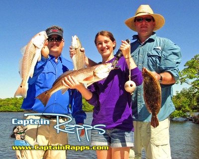 The Mund's got into some great fishing with Captain Rapps charters and guides in Chokoloskee, fl
