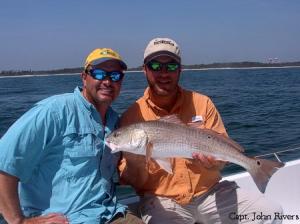 Mark was all smiles when he landed this keeper Redfish !