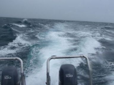 Stormy seas off Durban