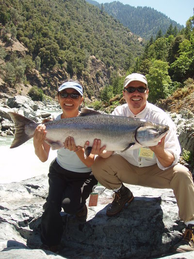 Guided Trinity River salmon trips NOW!!!