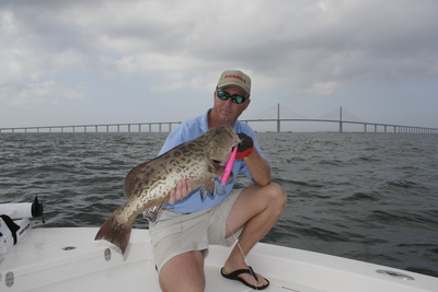 Capt. Mike Gore w/ Gag Grouper