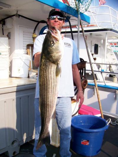 Karl Herkert, Kearny, N.J.  18 pound Pool fish.