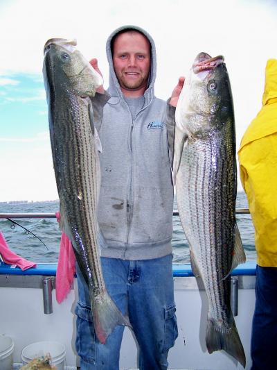 Mike Brady/Hacketstown,N.J. 22 and 19 pounds!