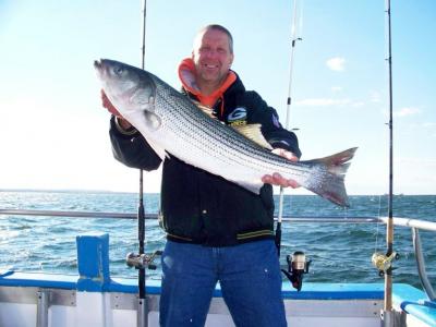 Mitch Jevic, 15 pound Striper