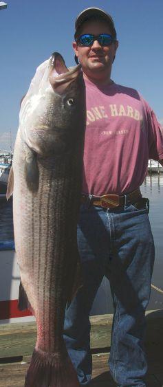 Tim Valente, Philadelphia, PA.  41 inches, 21 1/2 pounder.