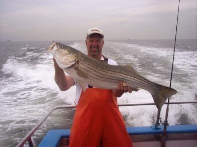 Mitch Jevic Hillsboro, N.J. 43 inches  25 pound pool fish!