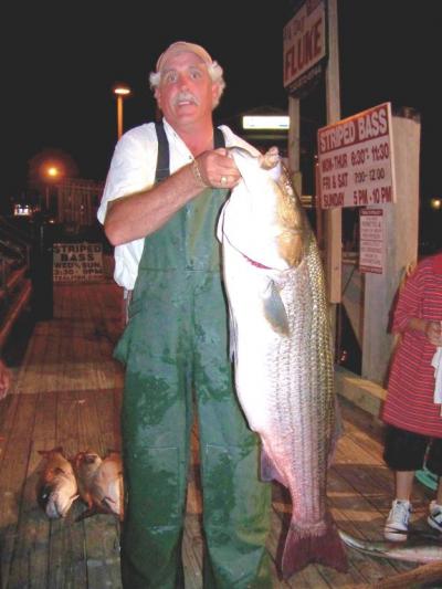 Scott Uribe, 37.8 pound pool fish