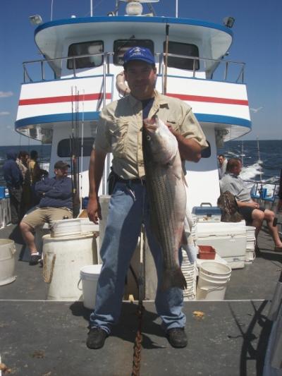 Scott Scudieri,Pompton Plains,N.J.  36 inches, 18 pounds