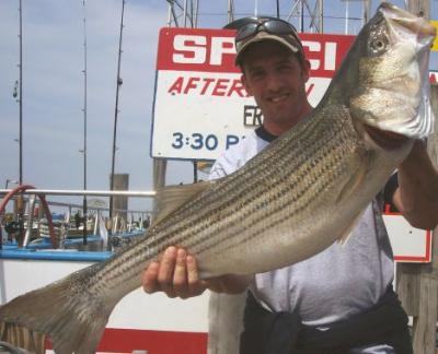 Chris Johnson/Easton, PA  pool fish/ 34inch,19 pounds