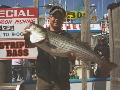 Kenny Oh/Fort Lee N.J.  34 inches 19 pounds!